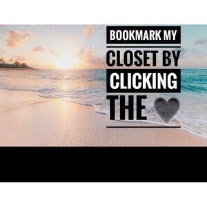 Please click heart to bookmark my closet